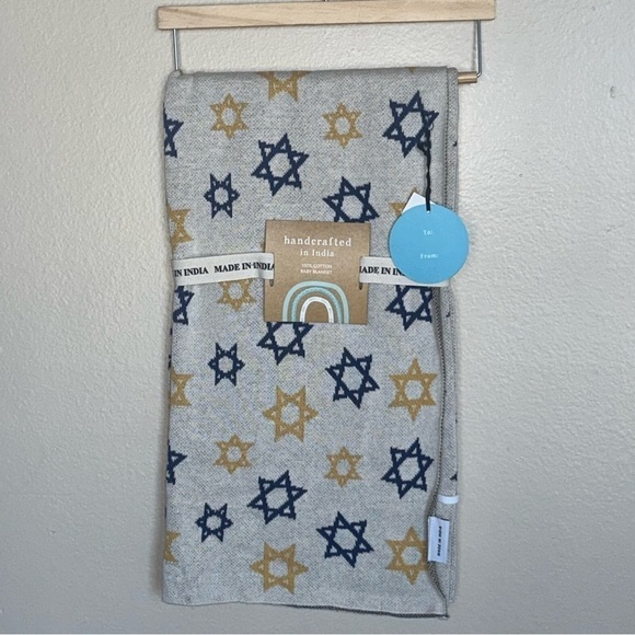 Baby Blanket & Bib gift set bundle for Hanukkah NWT - Picture 7 of 15